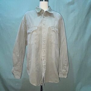 Christopher Dawes "Exclusive Countrywear" Moleskin Shirt, Medium